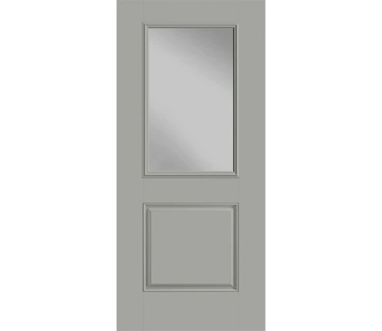 Baltimore Half Light 1 Panel Fiberglass Entry Door