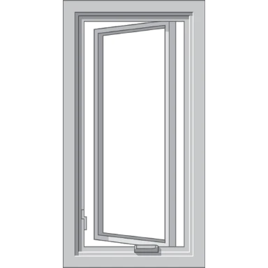 Baltimore Pella Hurricane Shield Series Vinyl Casement Window