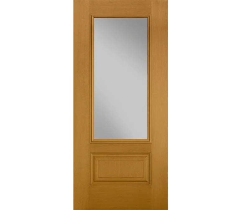 Baltimore Three Quaters light Fiberglass Entry Door